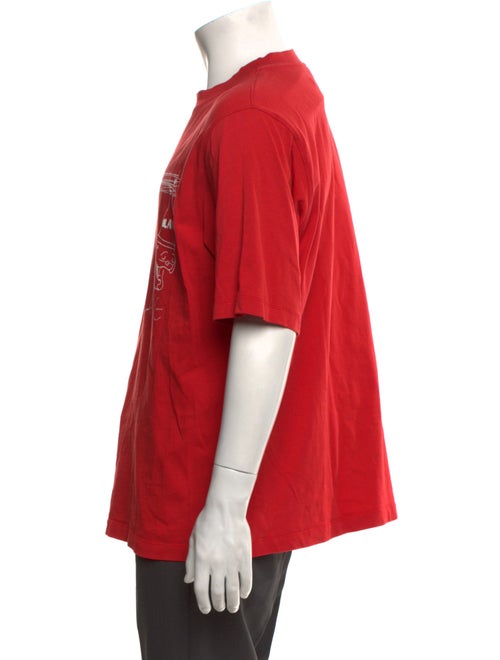 Helmut Lang Graphic Print Crew Neck T-Shirt