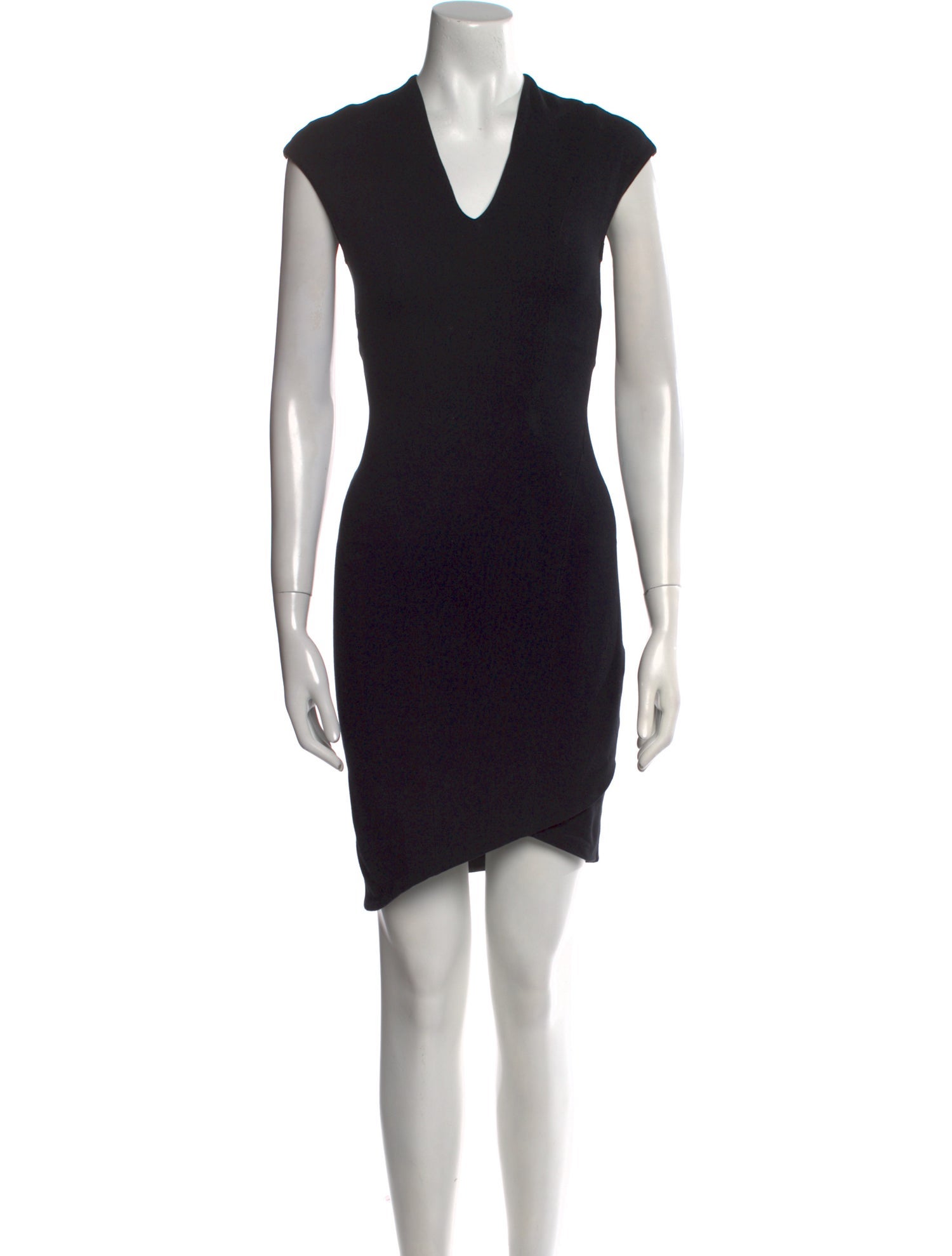 Helmut Lang V-Neck Mini Dress