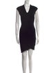 Helmut Lang V-Neck Mini Dress