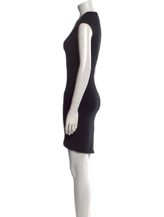 Helmut Lang V-Neck Mini Dress
