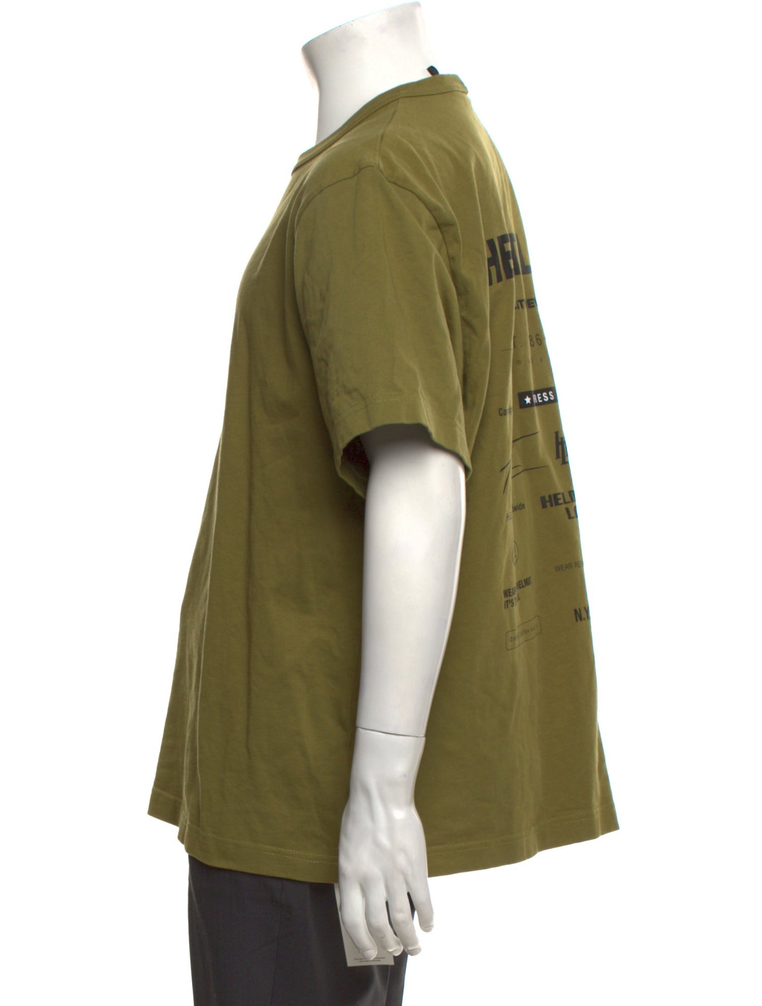 Helmut Lang Crew Neck Short Sleeve T-Shirt