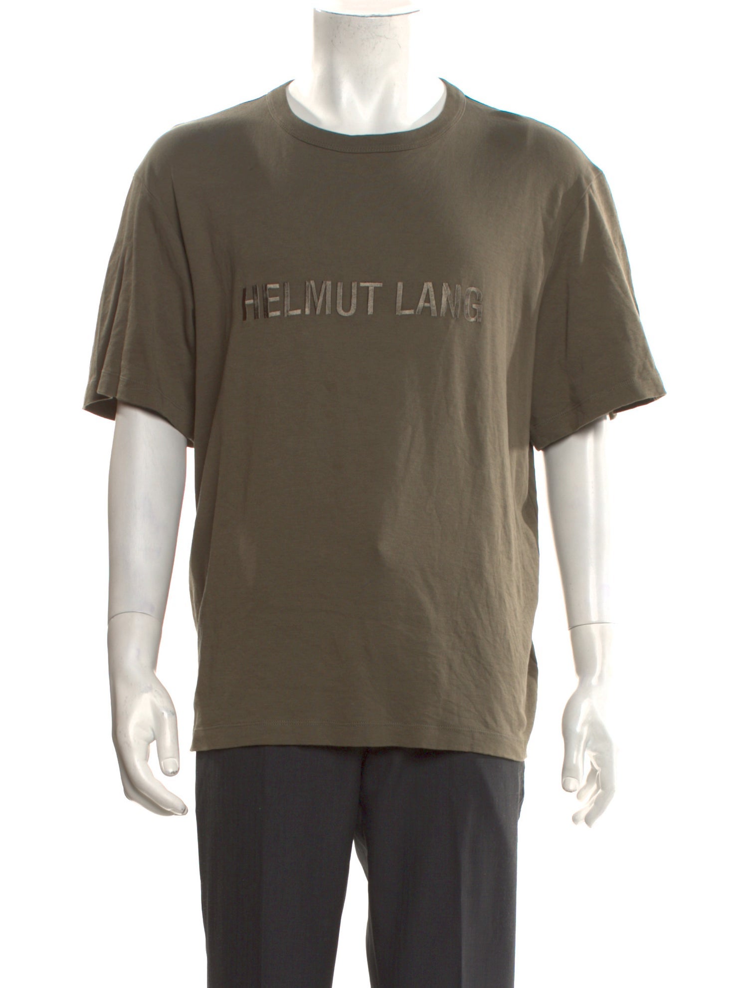 Helmut Lang Graphic Print Crew Neck T-Shirt