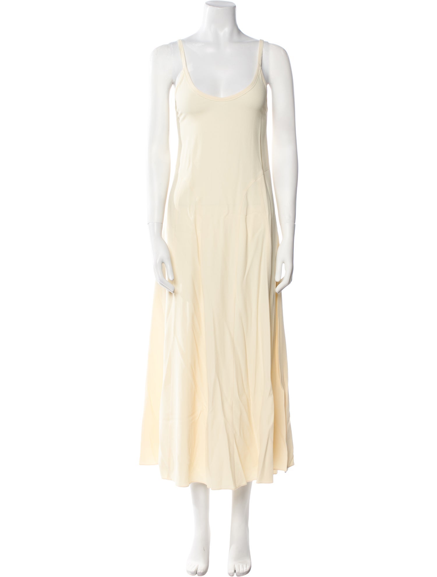 Helmut Lang Scoop Neck Long Dress w/ Tags