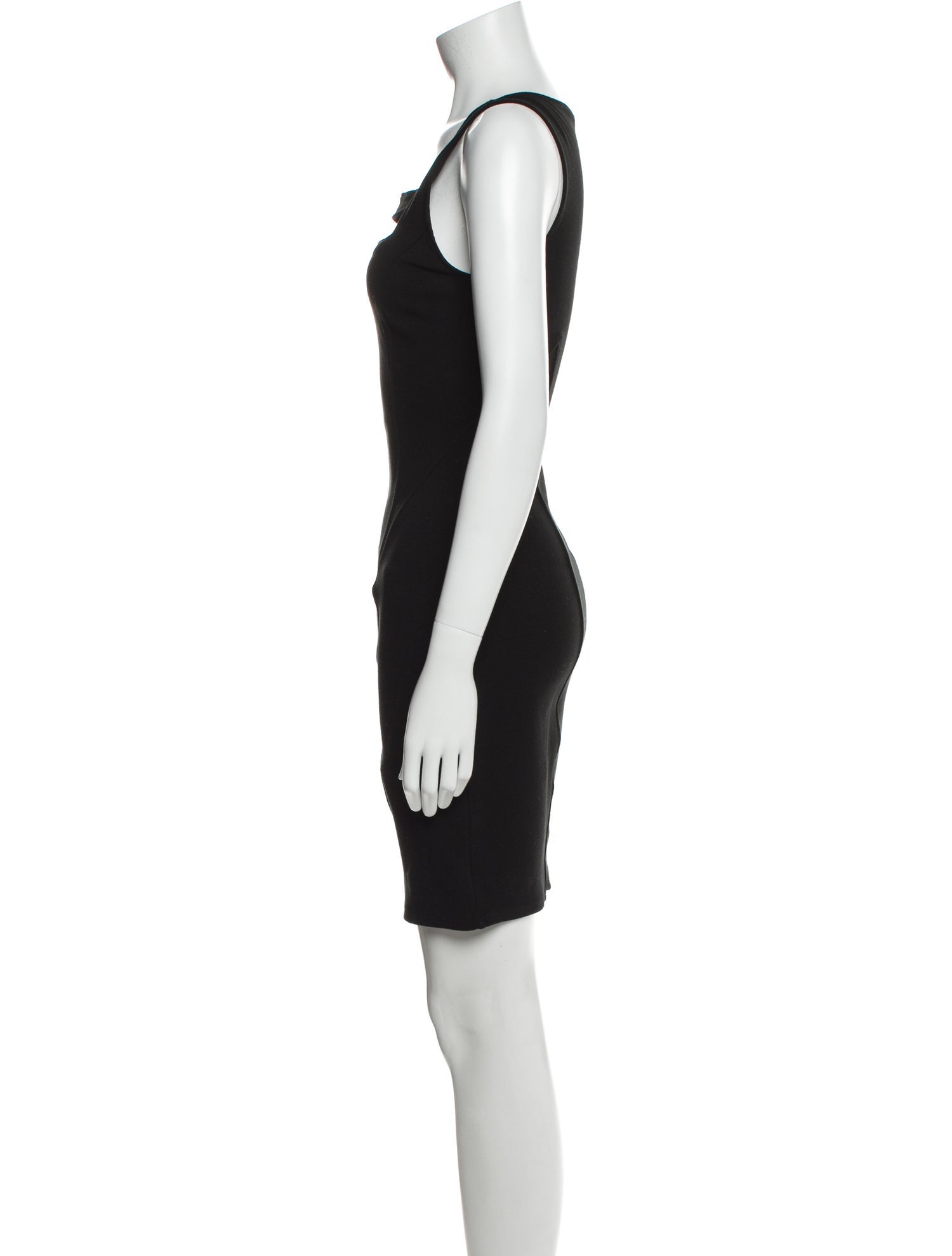 Helmut Lang Square Neckline Mini Dress