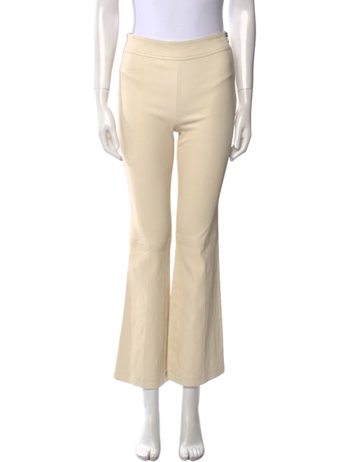 Helmut Lang Lamb Leather Wide Leg Pants