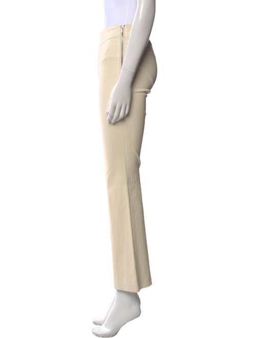 Helmut Lang Lamb Leather Wide Leg Pants