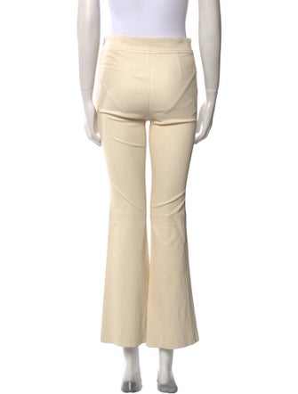 Helmut Lang Lamb Leather Wide Leg Pants