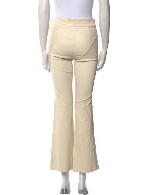 Helmut Lang Lamb Leather Wide Leg Pants