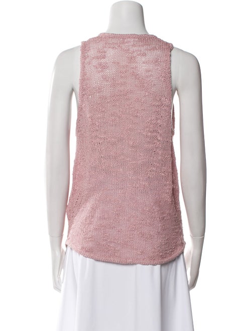 Helmut Lang Silk Scoop Neck Sweater
