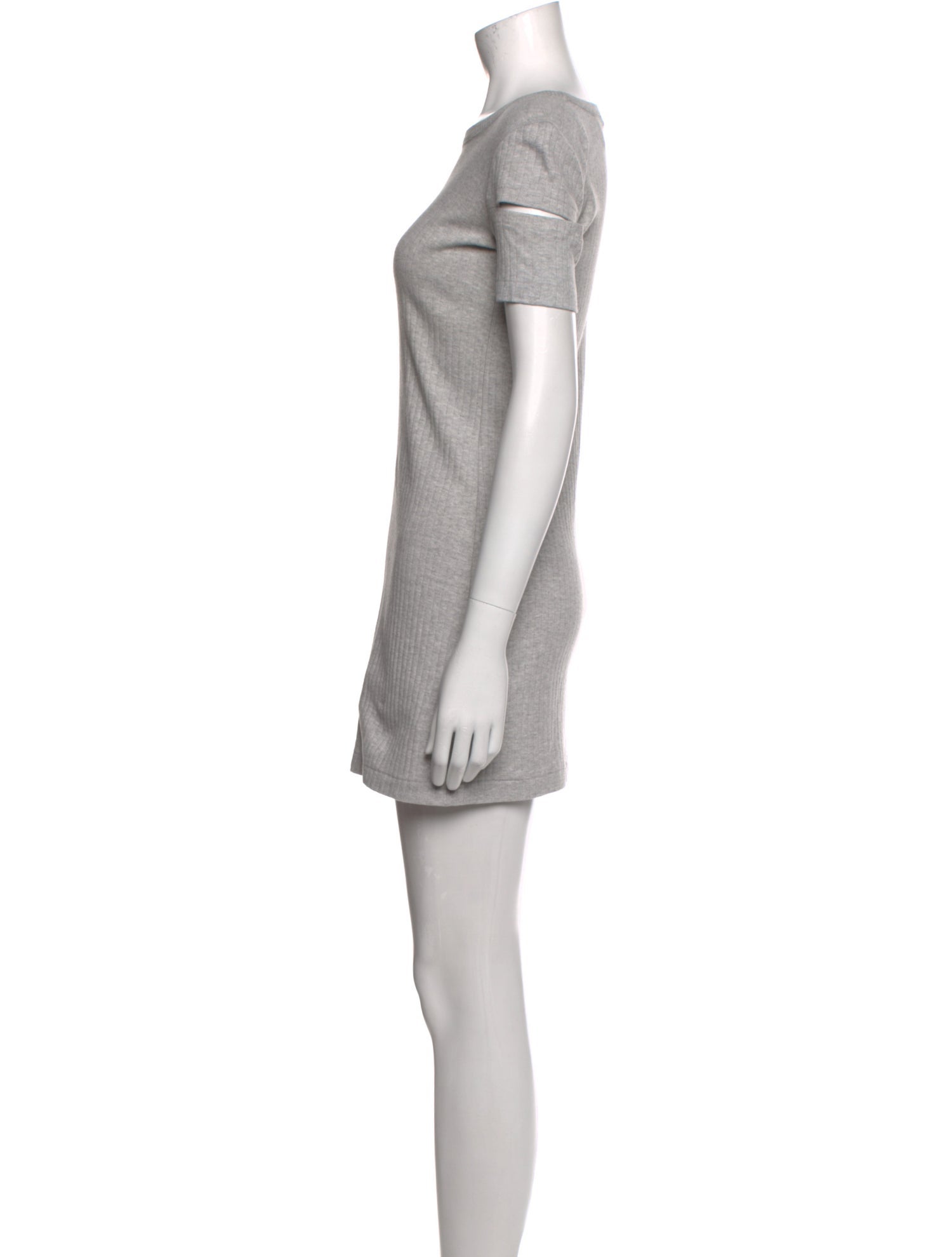 Helmut Lang Bateau Neckline Mini Dress
