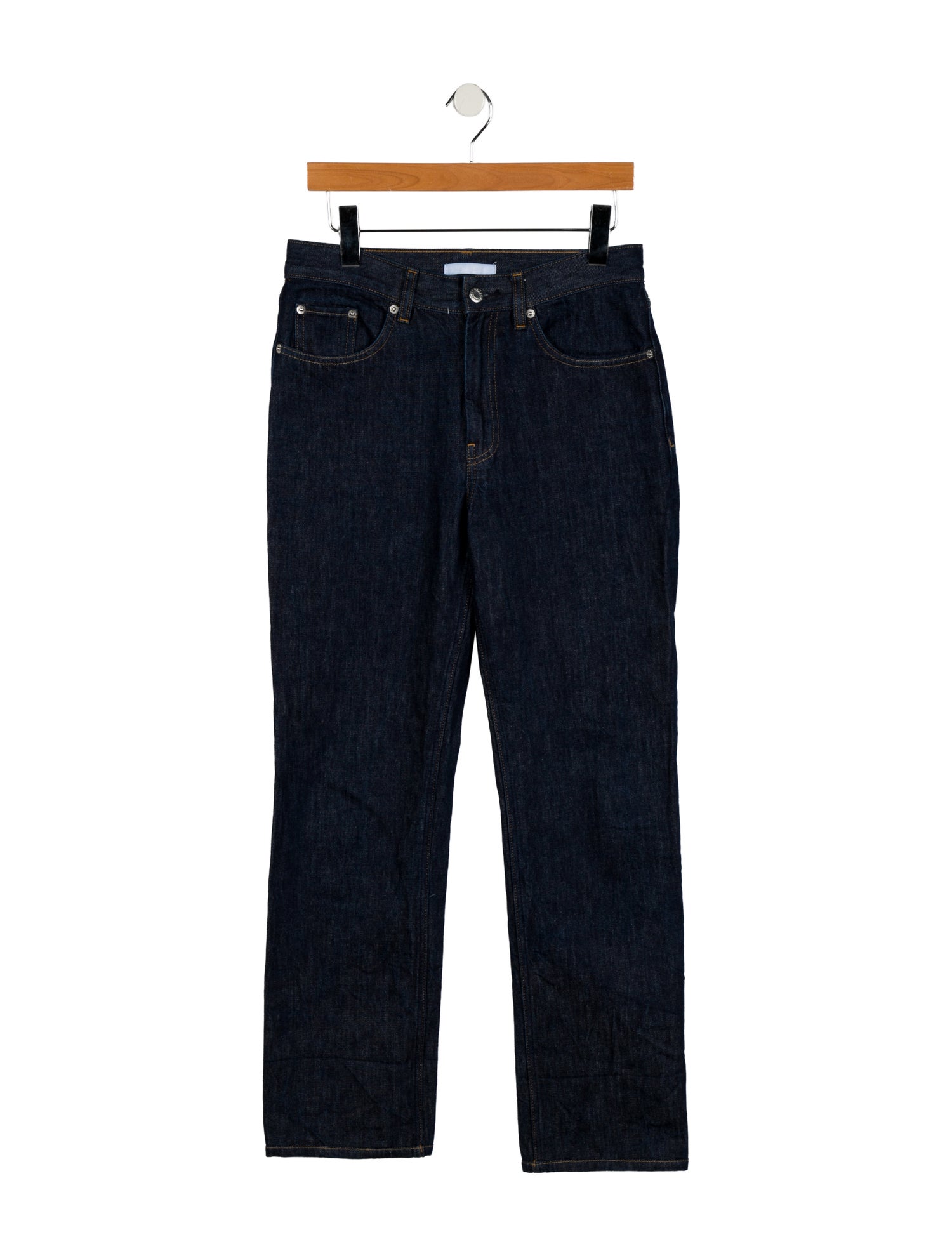 Helmut Lang Mid-Rise Straight Leg Jeans