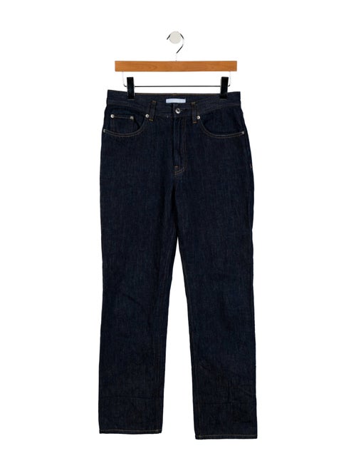 Helmut Lang Mid-Rise Straight Leg Jeans