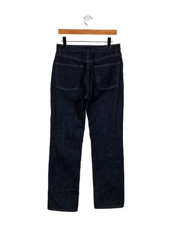 Helmut Lang Mid-Rise Straight Leg Jeans