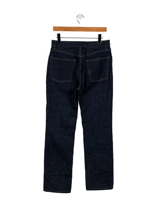 Helmut Lang Mid-Rise Straight Leg Jeans