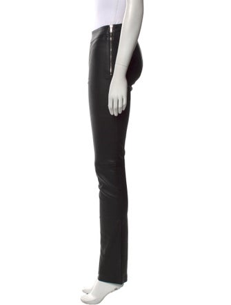 Helmut Lang Lamb Leather Straight Leg Pants
