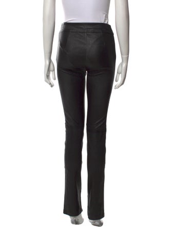 Helmut Lang Lamb Leather Straight Leg Pants