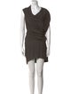 Helmut Lang Cowl Neck Knee-Length Dress