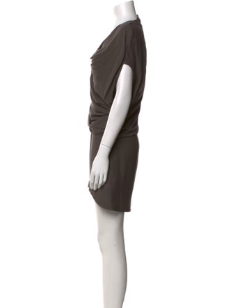 Helmut Lang Cowl Neck Knee-Length Dress