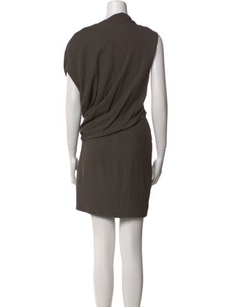 Helmut Lang Cowl Neck Knee-Length Dress