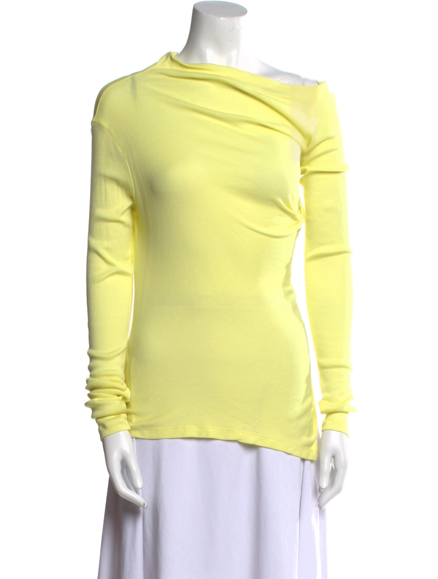 Helmut Lang Cowl Neck Long Sleeve Sweatshirt