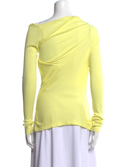 Helmut Lang Cowl Neck Long Sleeve Sweatshirt