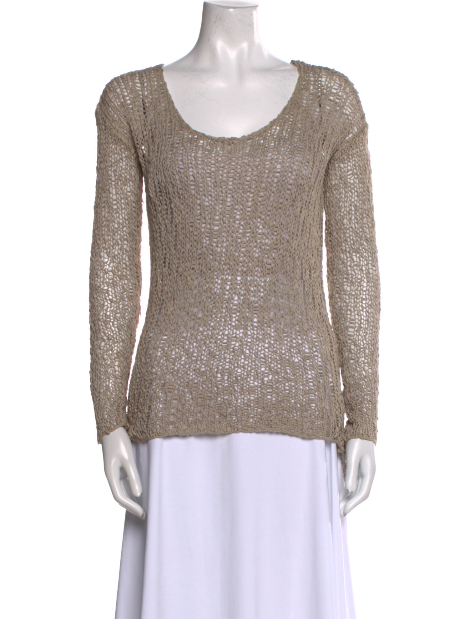 Helmut Lang Scoop Neck Sweater