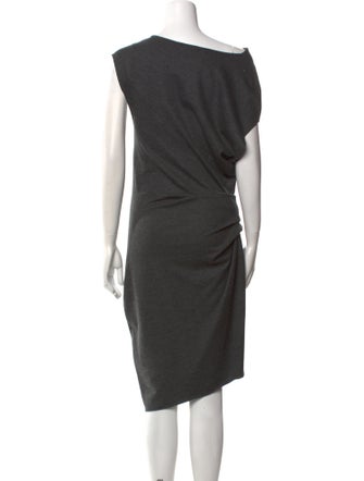 Helmut Lang Wool Midi Length Dress