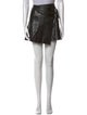 Helmut Lang Lamb Leather Mini Skirt