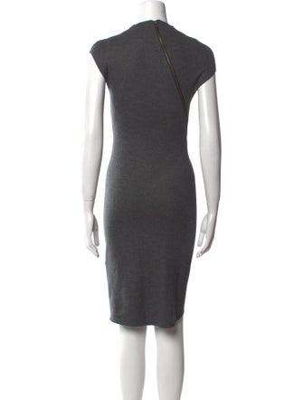 Helmut Lang Wool Knee-Length Dress