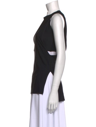 Helmut Lang Scoop Neck Sleeveless Top