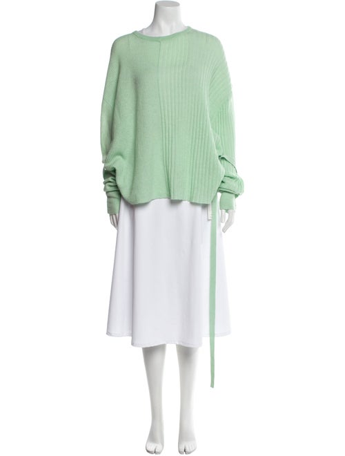 Helmut Lang Baby Alpaca Bateau Neckline Sweater