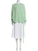 Helmut Lang Baby Alpaca Bateau Neckline Sweater