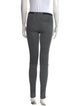 Helmut Lang Lamb Leather Skinny Leg Pants
