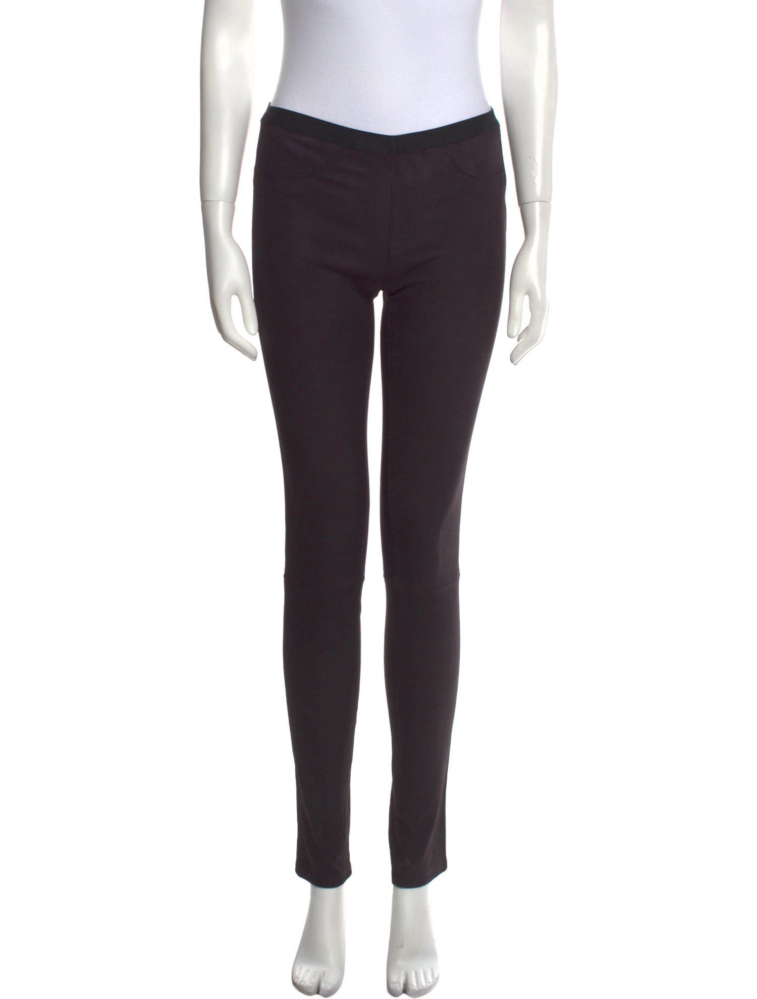 Helmut Lang Lamb Leather Skinny Leg Pants w/ Tags