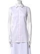Helmut Lang Sleeveless Button-Up Top
