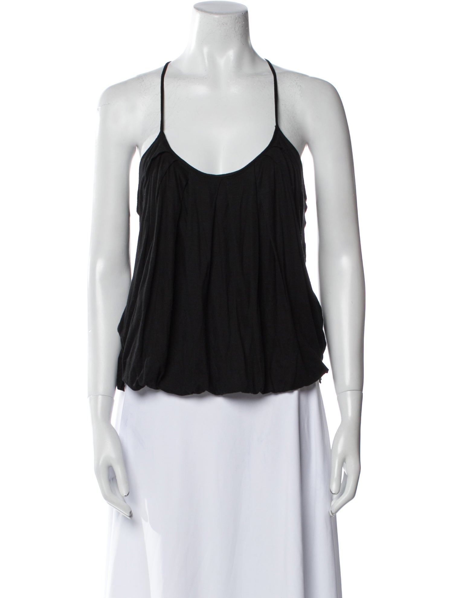 Helmut Lang Scoop Neck Sleeveless Top