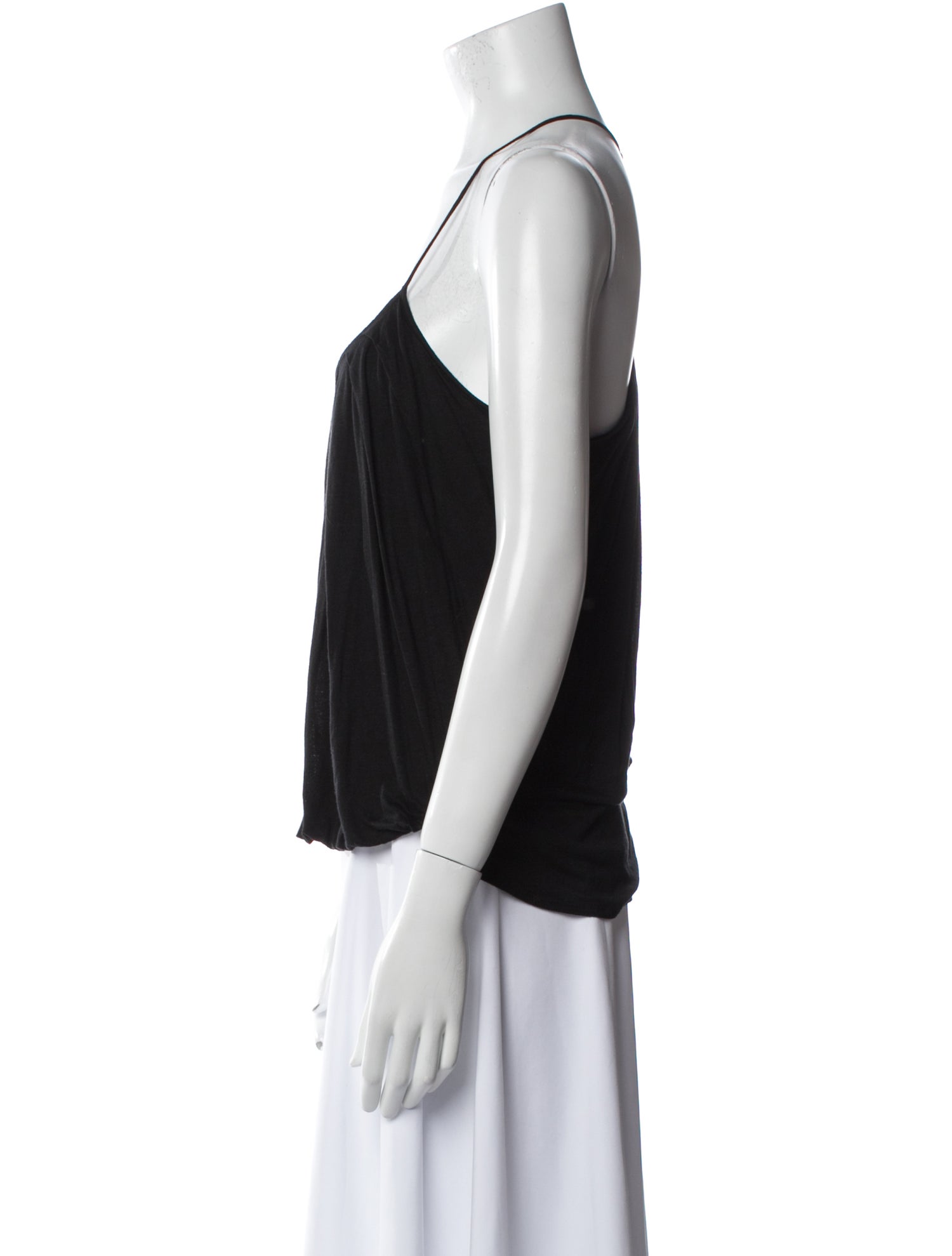 Helmut Lang Scoop Neck Sleeveless Top