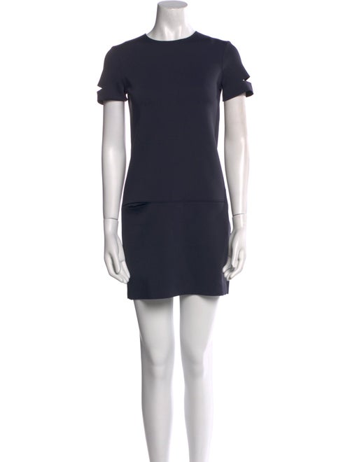 Helmut Lang Crew Neck Mini Dress