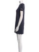 Helmut Lang Crew Neck Mini Dress