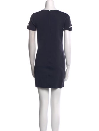 Helmut Lang Crew Neck Mini Dress