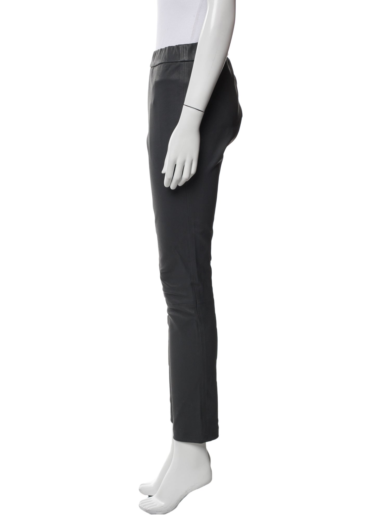 Helmut Lang Lamb Leather Straight Leg Pants