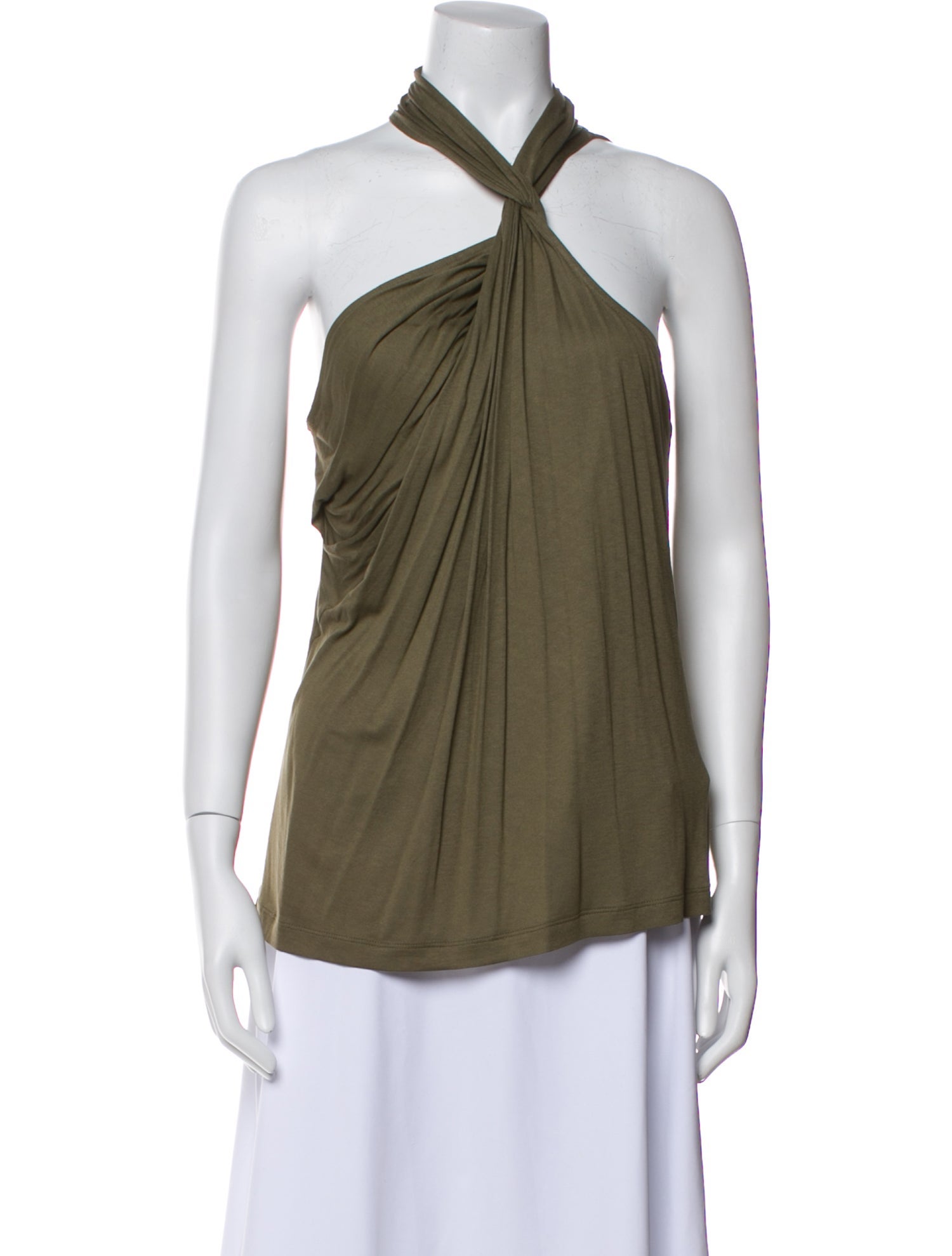Helmut Lang Halterneck Sleeveless Blouse