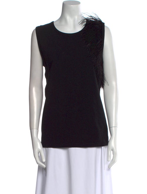 Helmut Lang Scoop Neck Sleeveless Top