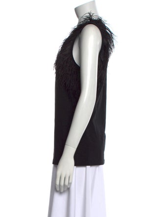 Helmut Lang Scoop Neck Sleeveless Top
