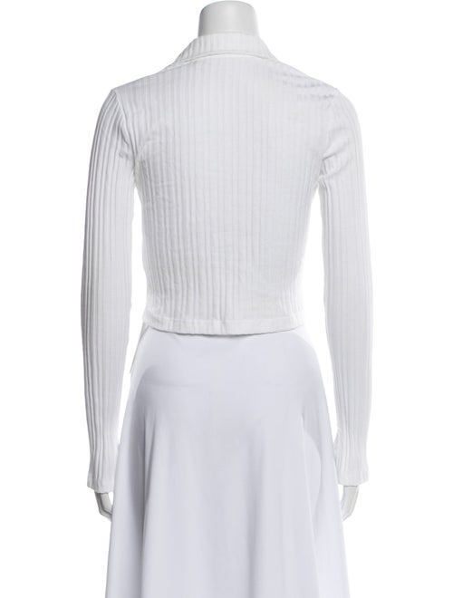 Helmut Lang Long Sleeve Crop Top