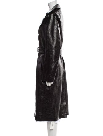 Helmut Lang Goat Leather Trench Coat