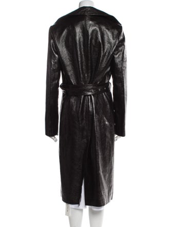 Helmut Lang Goat Leather Trench Coat