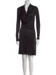 Helmut Lang Cowl Neck Midi Length Dress
