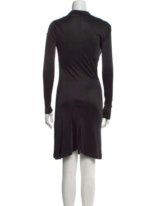 Helmut Lang Cowl Neck Midi Length Dress