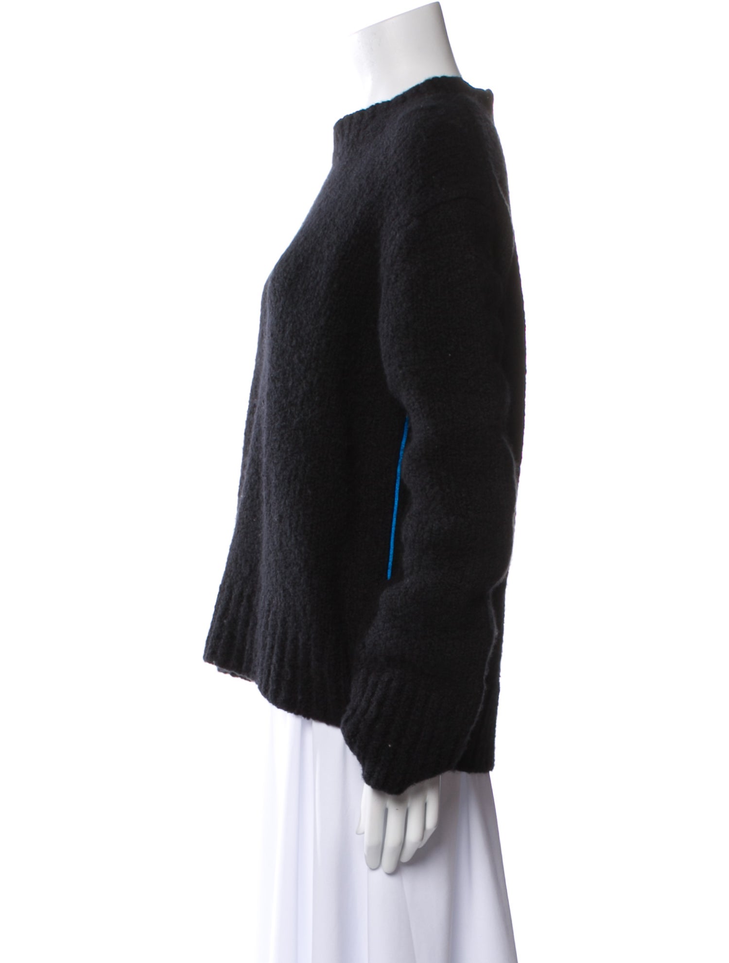 Helmut Lang Merino Wool Crew Neck Sweatshirt